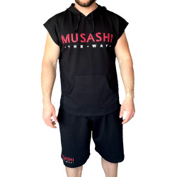 Комплект къси панталони и потник с качулка Musashi
