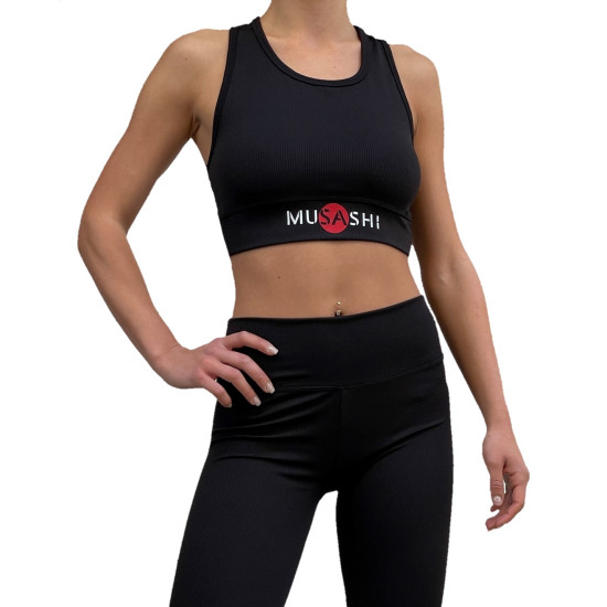 Черно бюстие рипс MUSASHI