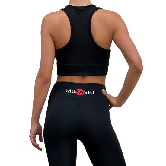 Черно бюстие ликра MUSASHI