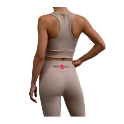 Бежаво бюстие рипс MUSASHI