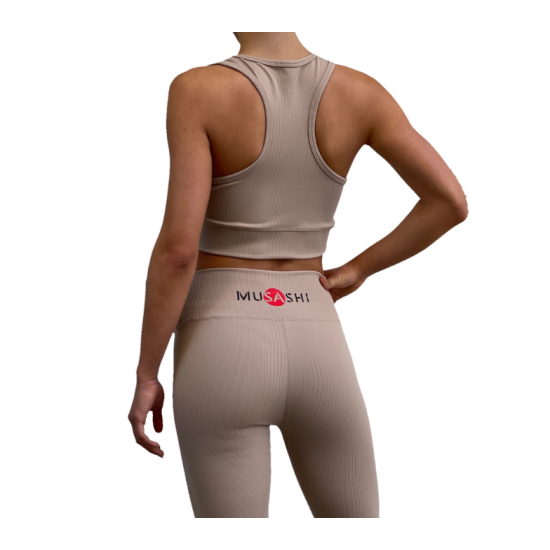 Бежаво бюстие рипс MUSASHI