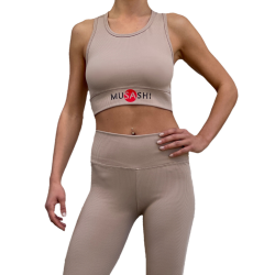 Бежаво бюстие рипс MUSASHI