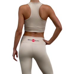 Бежаво бюстие ликра MUSASHI