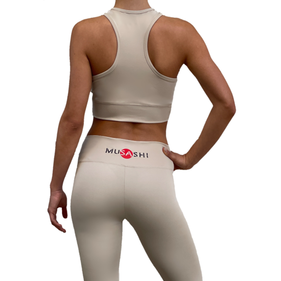 Бежаво бюстие ликра MUSASHI