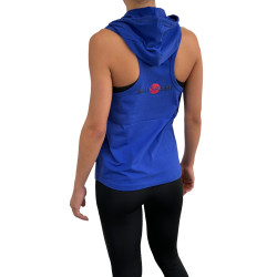 Комплект черен Клин ликра и син Потник Growling-dog