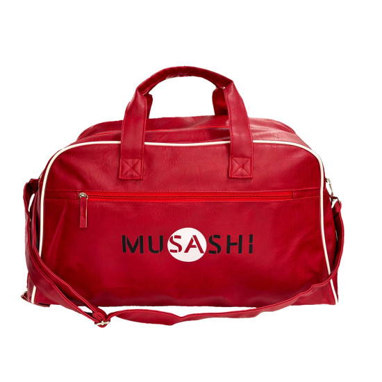 Ретро сак Musashi – кардиналско червено