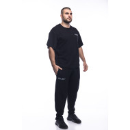 Комплект черен SB шалвар и рег-топ