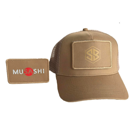 Шапка с две сменяеми нашивки – Musashi & SB