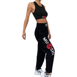 Комплект черен шалвар Musashi и черно бюстие рипс Musashi