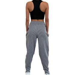 Комплект сив шалвар Musashi и черно бюстие ликра Musashi